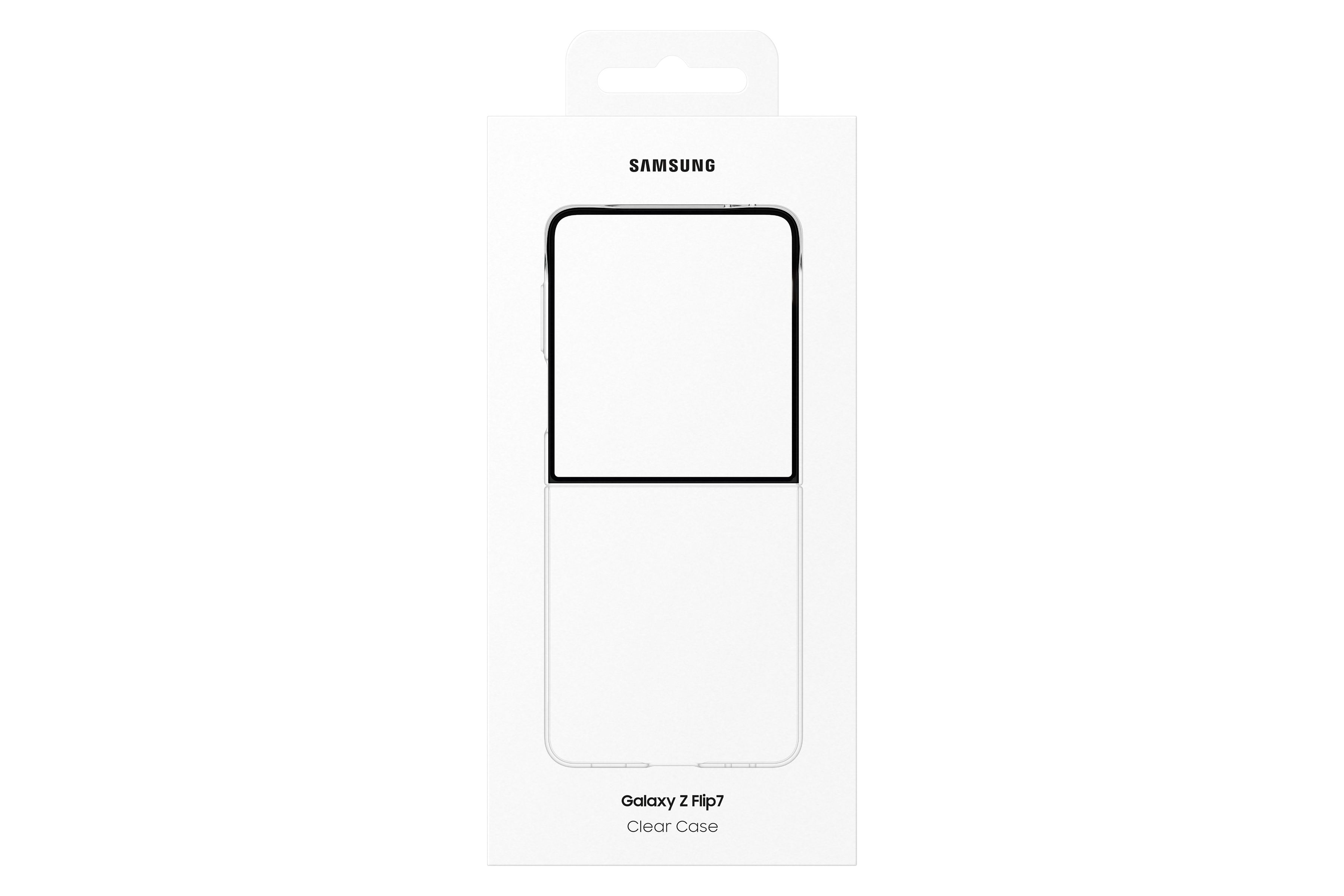 Samsung Flip 7 Clear Case Transparent