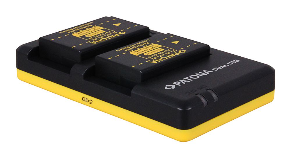 Patona Ladegerät Dual USB Nikon EN-EL20