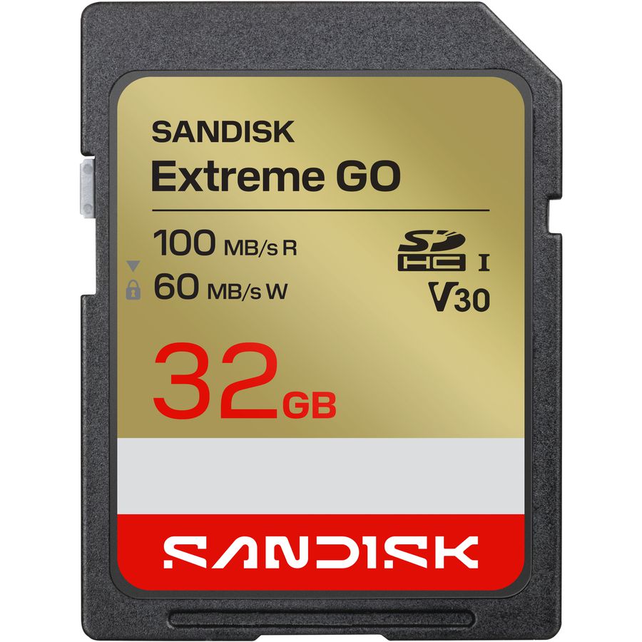 SANDISK Extreme GO 100MB/s SDHC 32GB