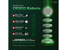 Patona 10 Stück CR2032 Lithium Batterie