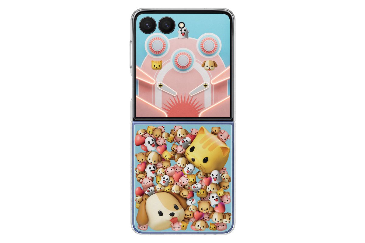 Samsung Flip 7 Flipsuit Case Transparent