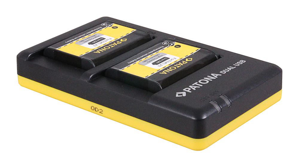 Patona Ladegerät Dual USB Nikon EN-EL23