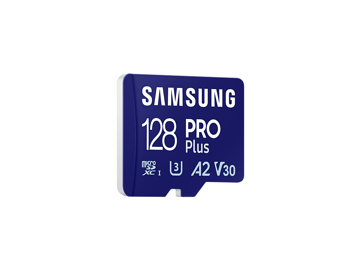 Samsung Pro+ microSDXC 180MB/s 128GB, V30, A2