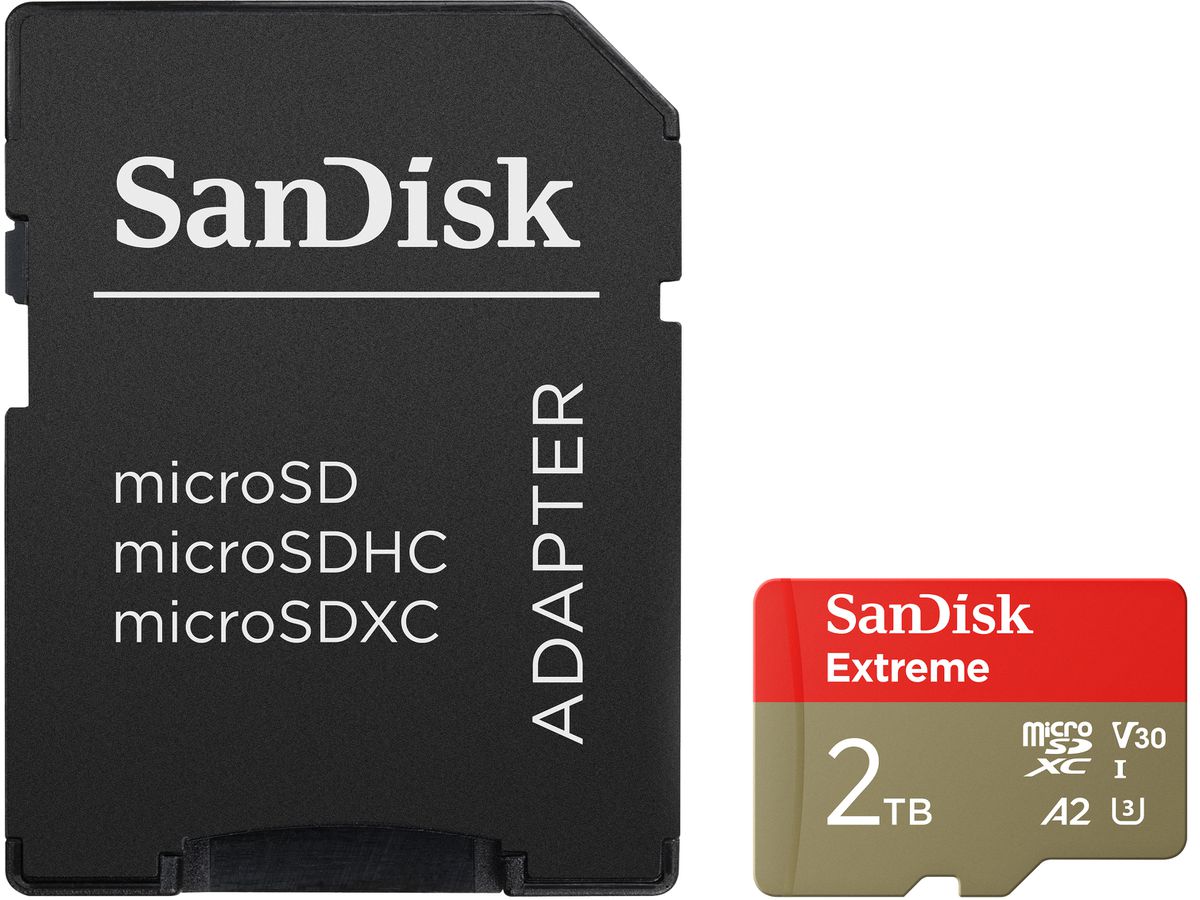 SanDisk Extreme 190MB/s microSDXC 2TB
