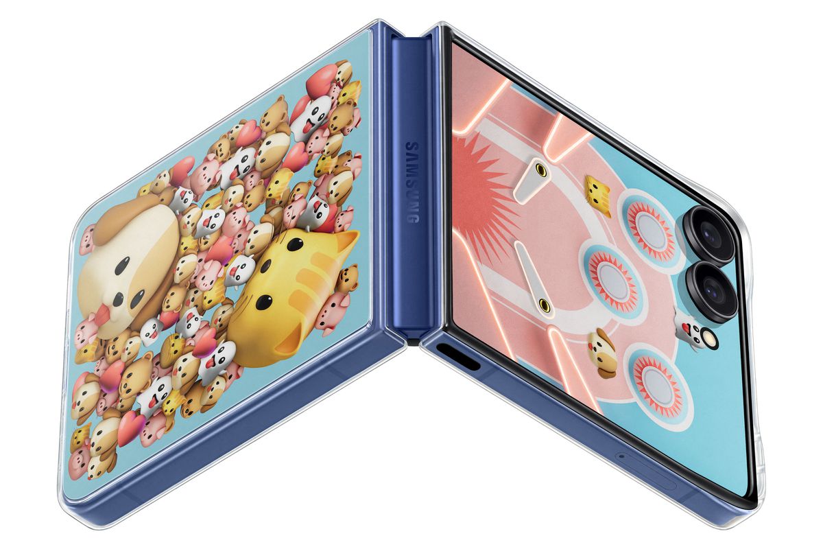 Samsung Flip 7 Flipsuit Case Transparent