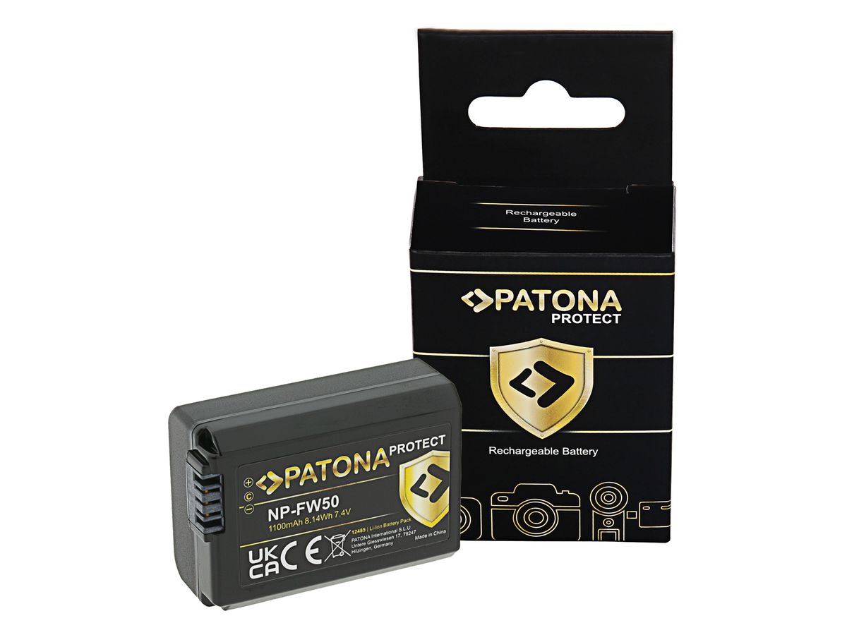 Patona Protect Batterie Sony NP-FW50