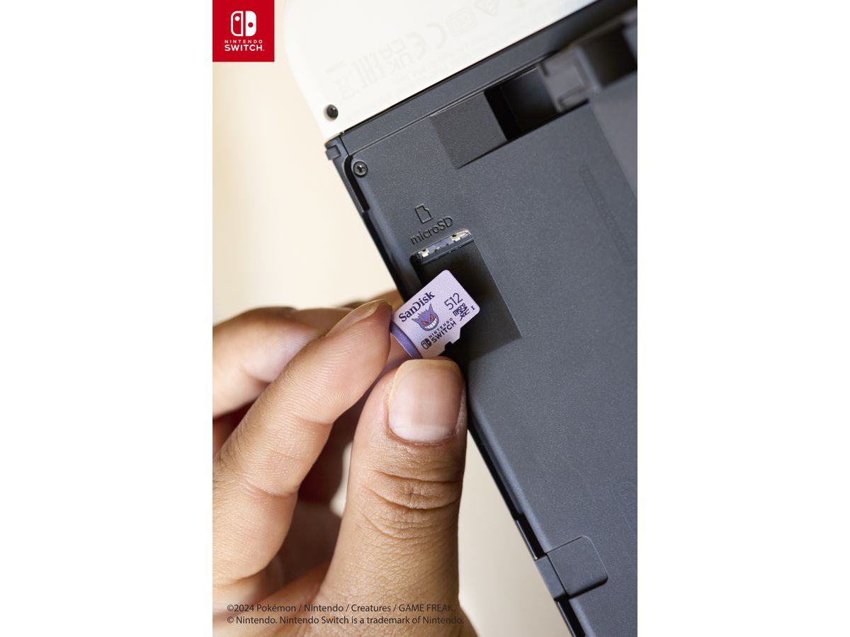SanDisk microSDXC Nintendo Pokémon 512GB