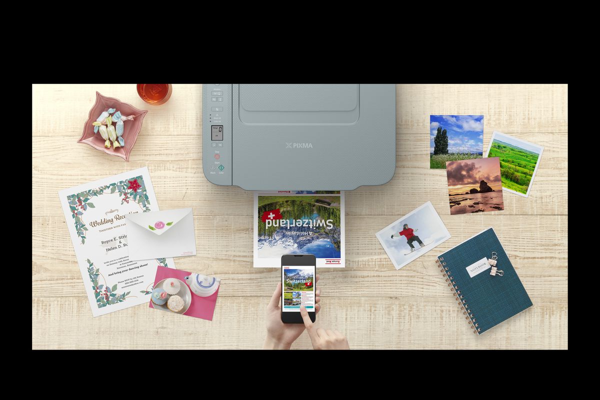 Canon PIXMA TS3752i Blue/Grey