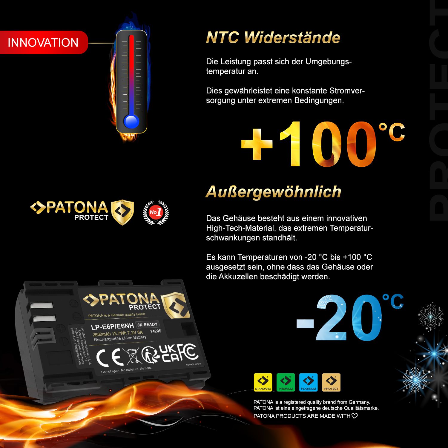 Patona Protect Akku Canon LP-E6P