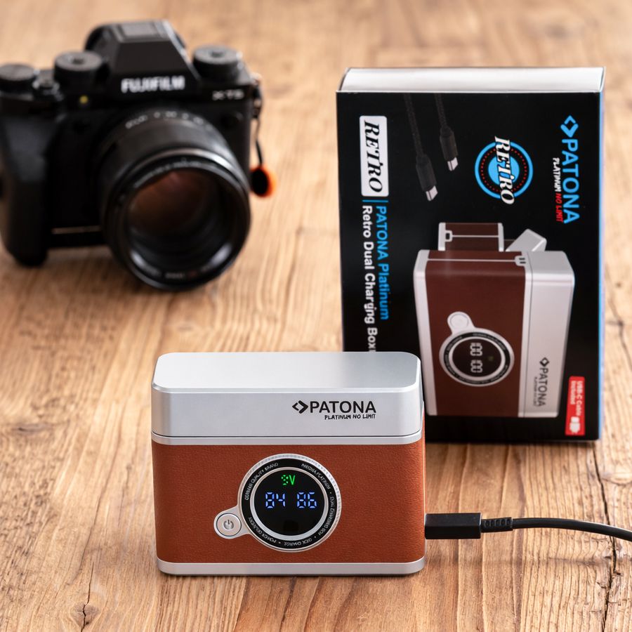Patona Retro Dual Charging Fuji NP-W235