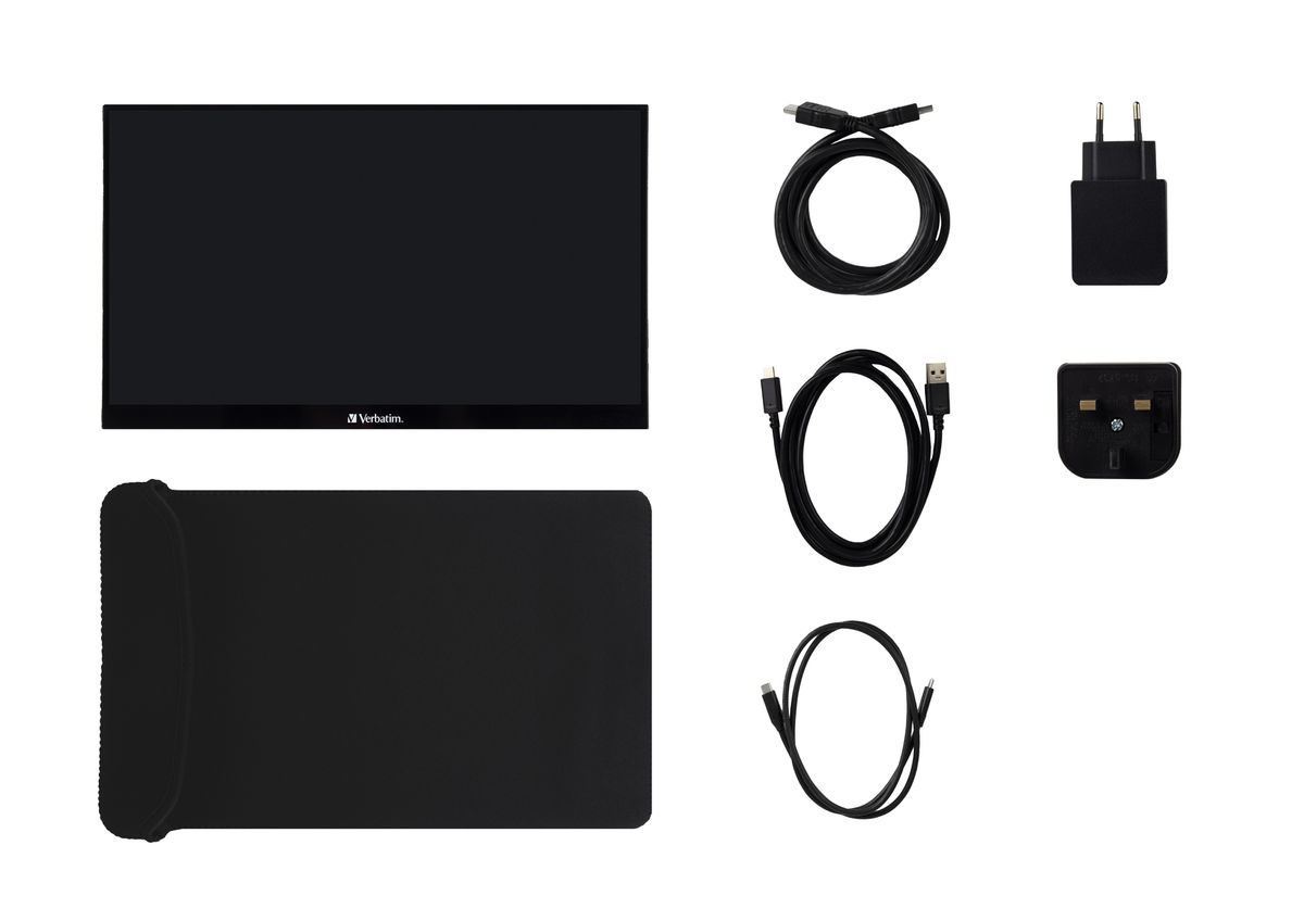 Verbatim Port. Touchscreen Monitor 15.6"