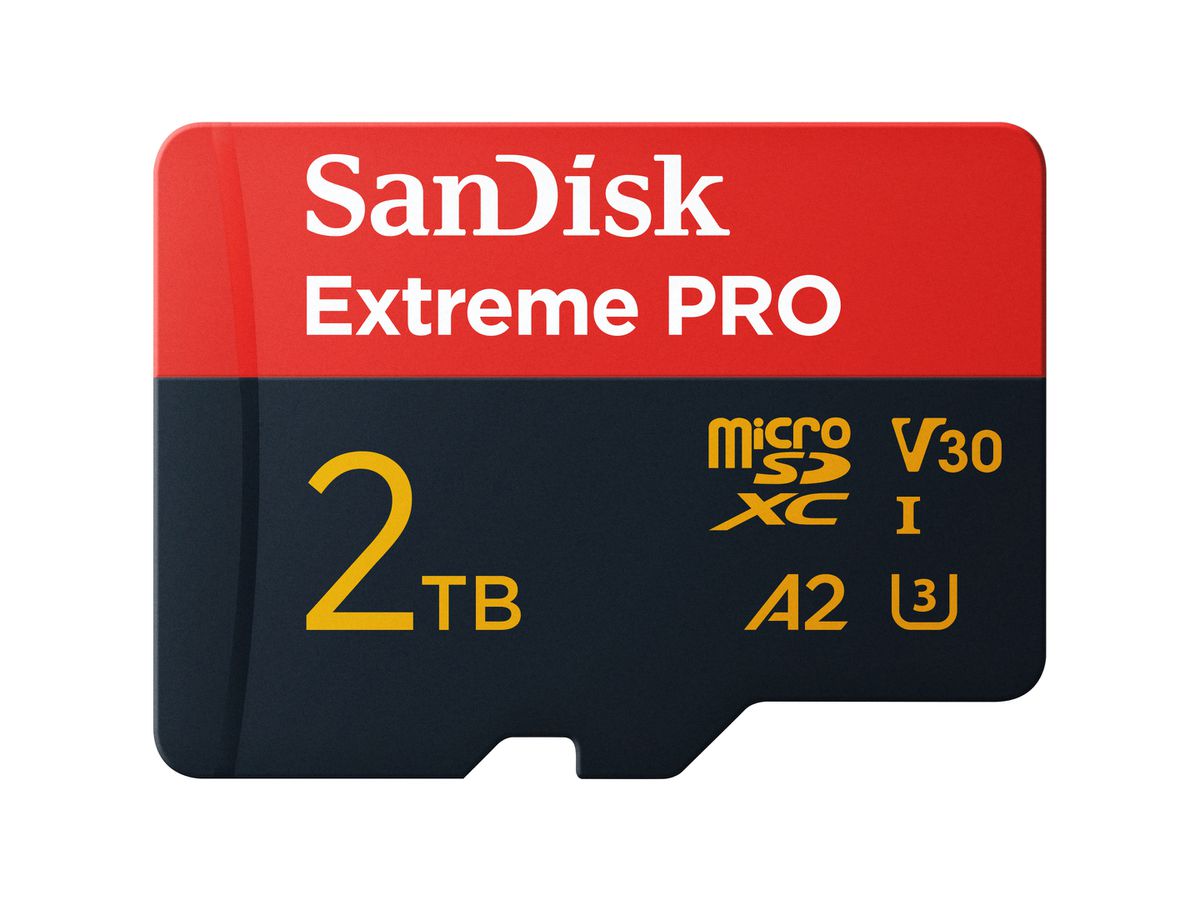 SanDisk Extreme Pro 200MB/s microSD 2TB