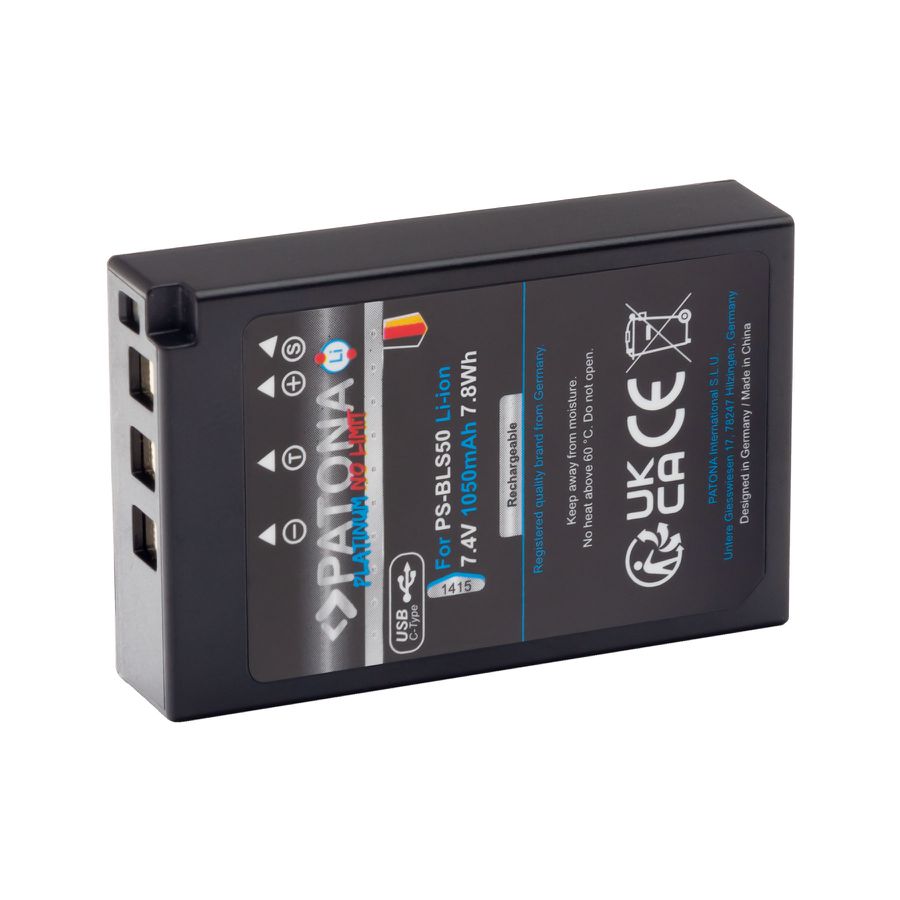 Patona Platinum USB-C Olympus PS-BLS-50