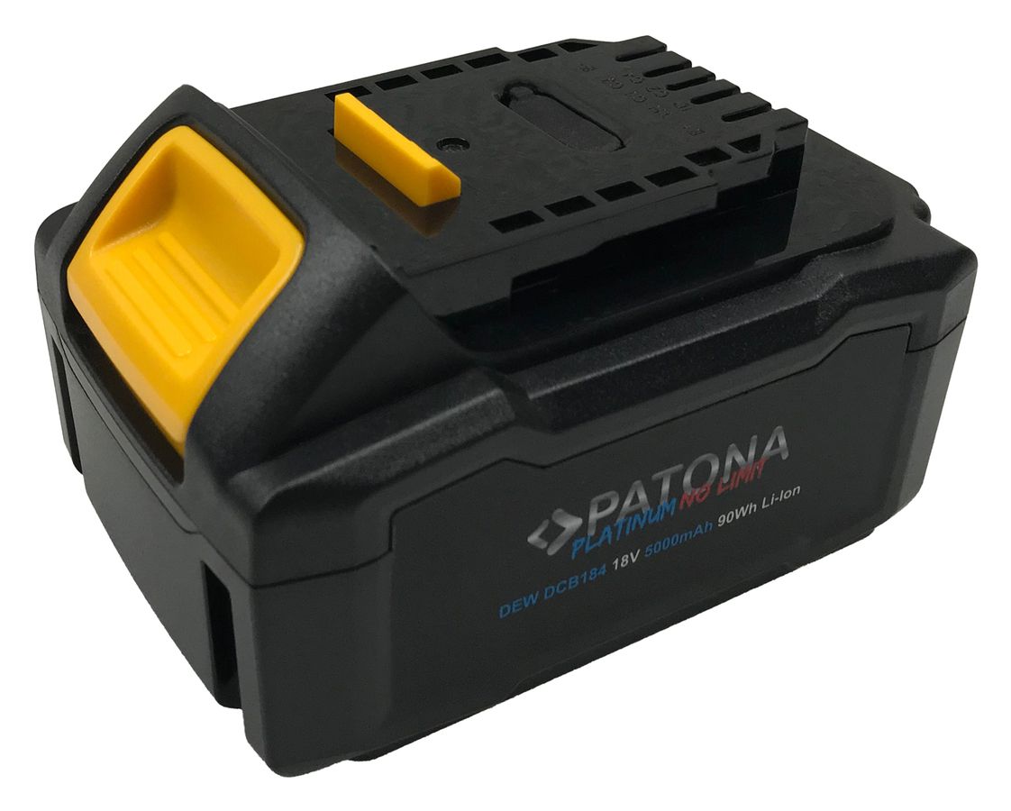 Patona Platinum Battery Dewalt DCB 184