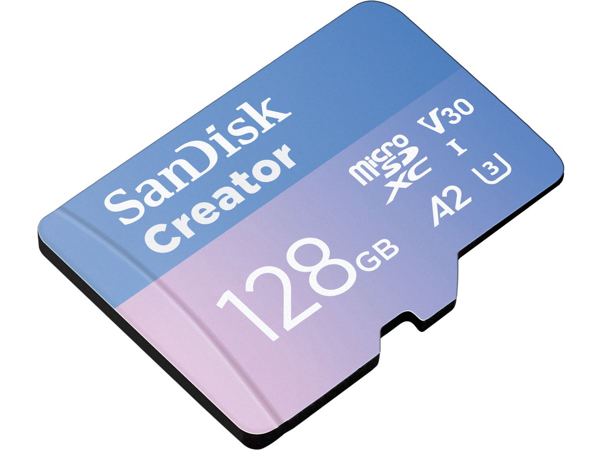 SanDisk Creator 190MB/s microSDXC 128GB