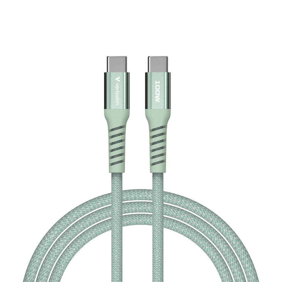 Verbatim Magnetic Cable USB-C 100W Green