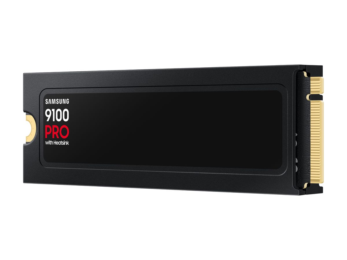 Samsung SSD 9100 PRO NVMe 4TB Heatsink