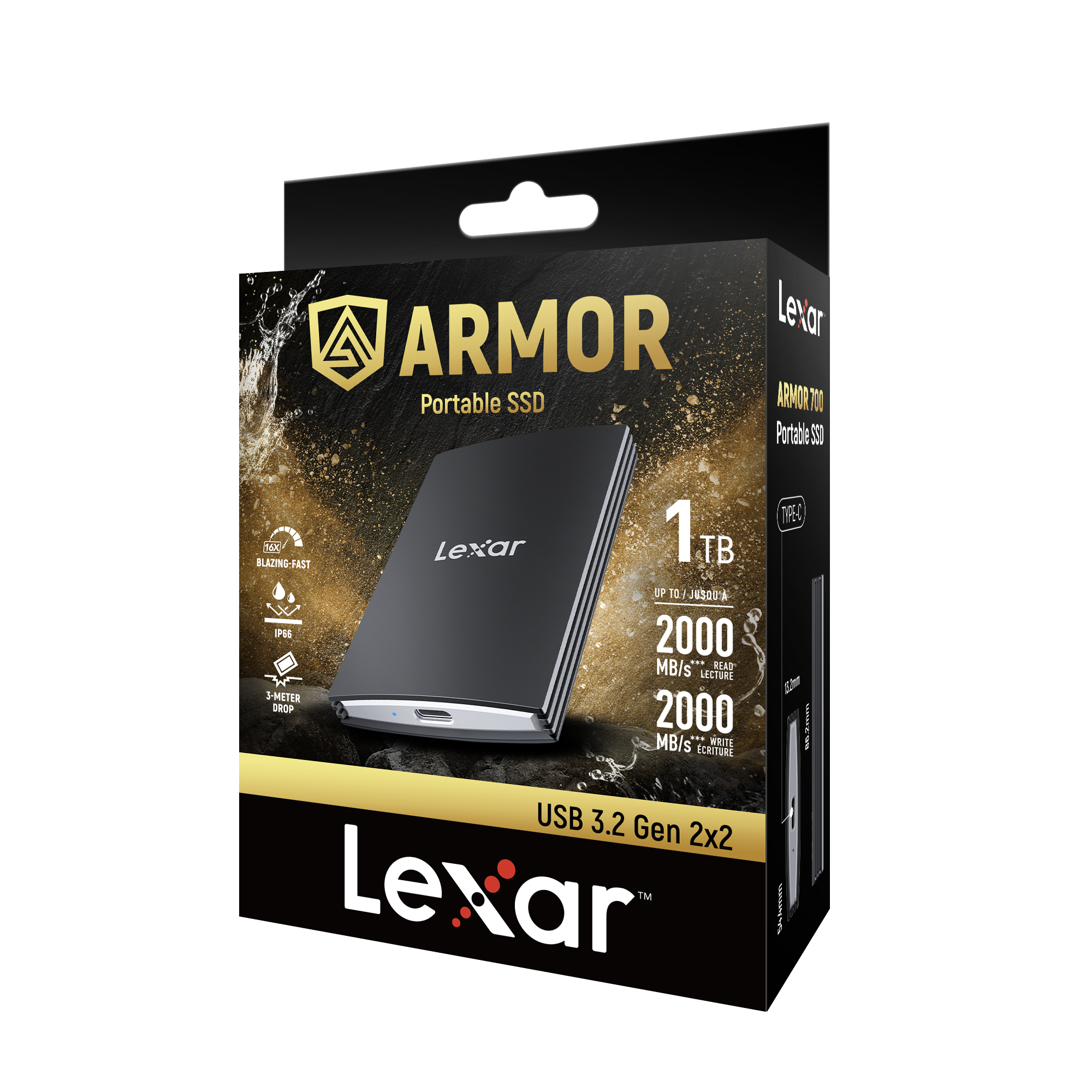 Lexar Armor 700 Portable SSD 1TB