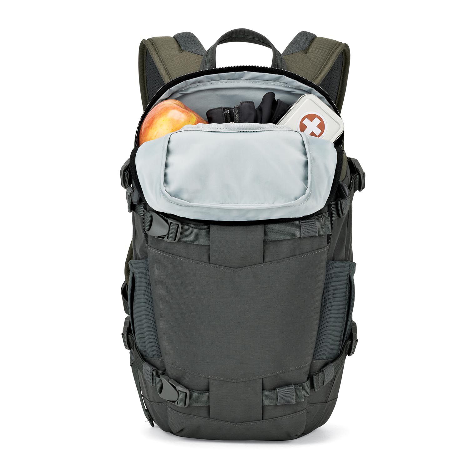 Lowepro Flipside Trek BP 250AW grau/grün