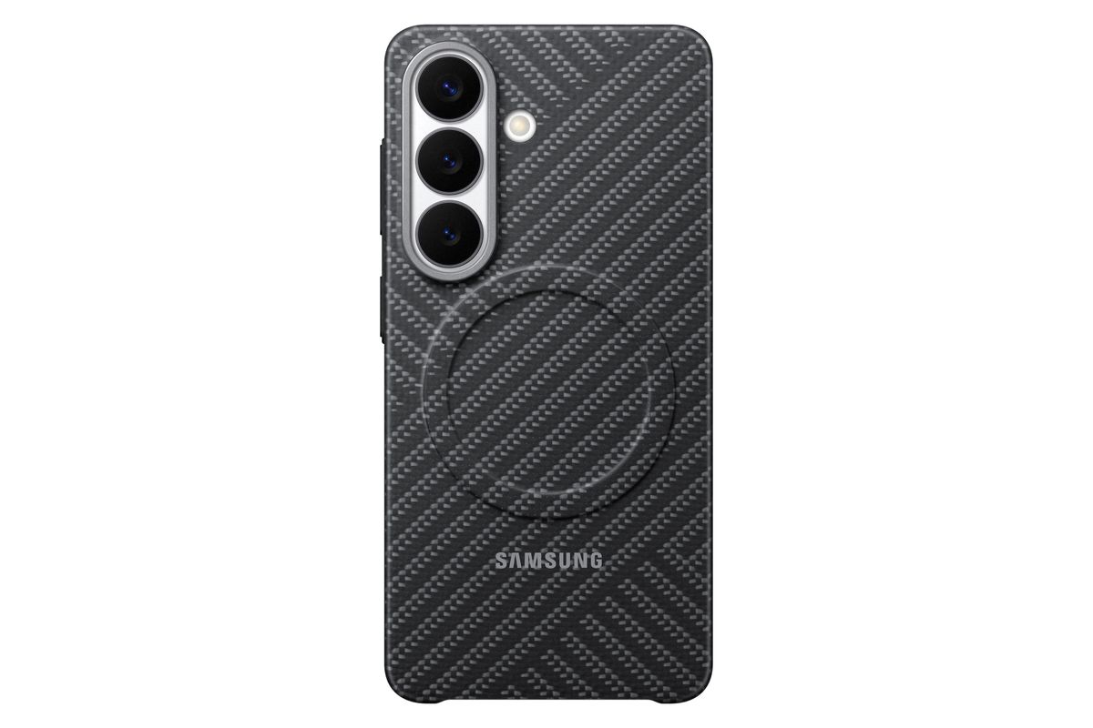 Samsung S26 Carbon Magnet Case Dark Gray