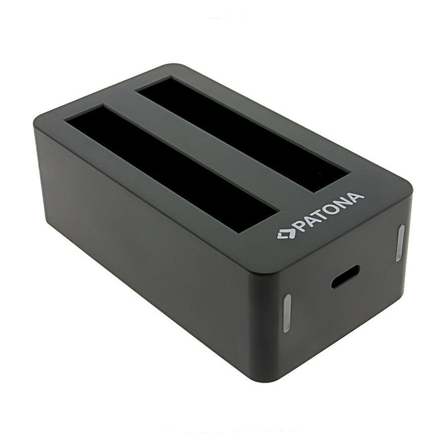 Patona Ladegerät Dual Insta 360 X5