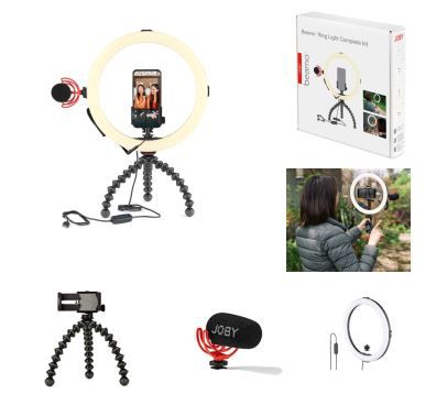 Joby Beamo Ring Light Complete Kit