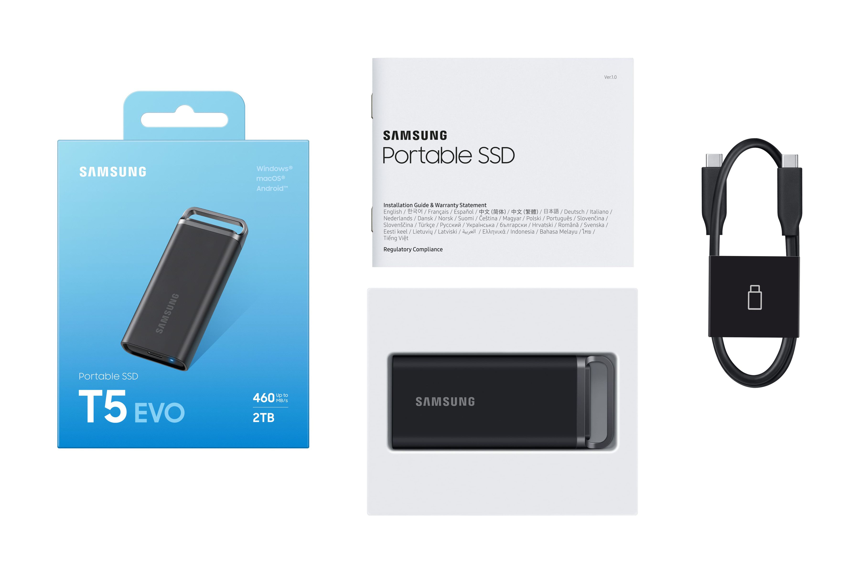 Samsung PSSD T5 EVO 2TB black