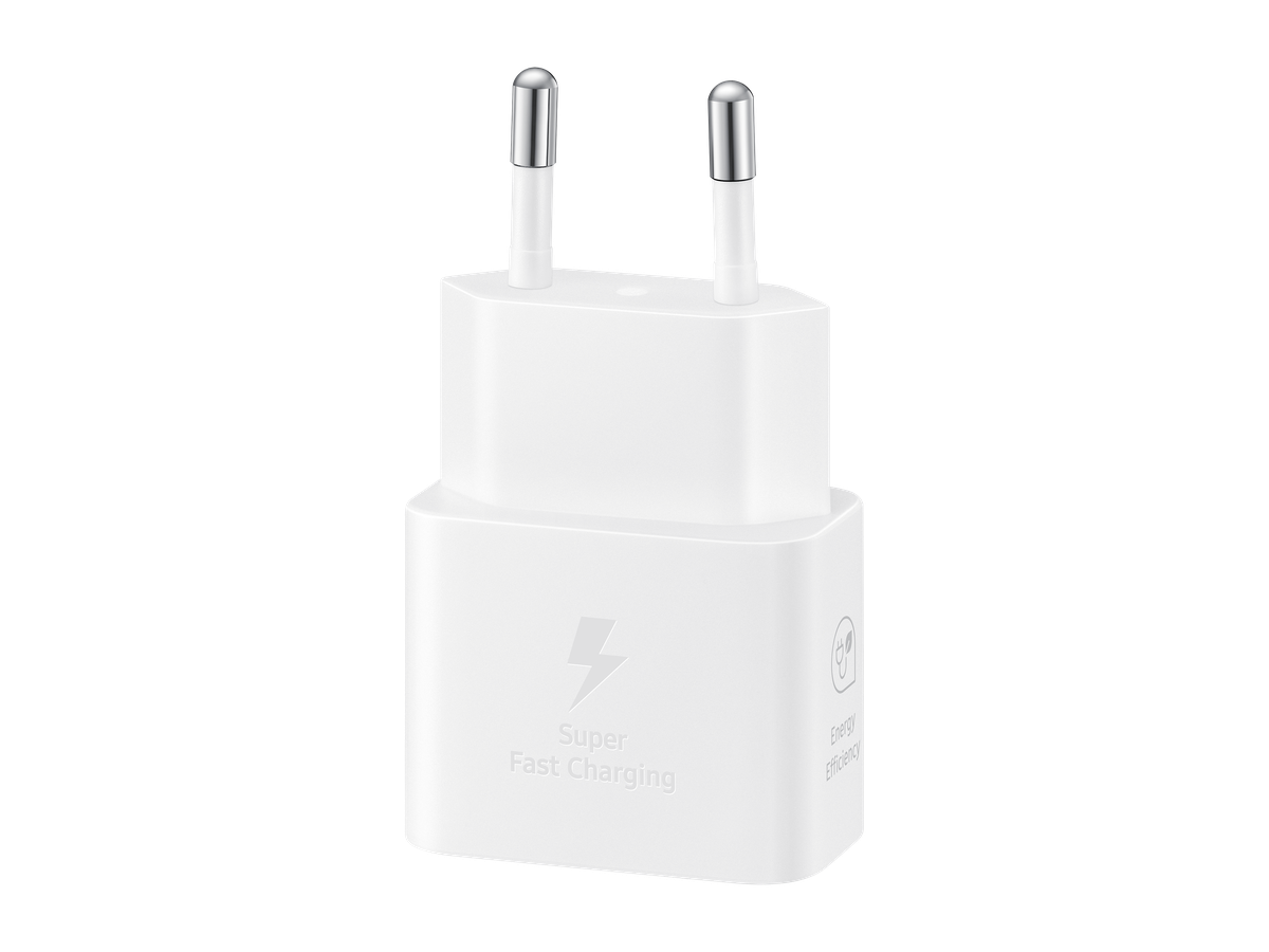Samsung 25W PD Power Adapter white