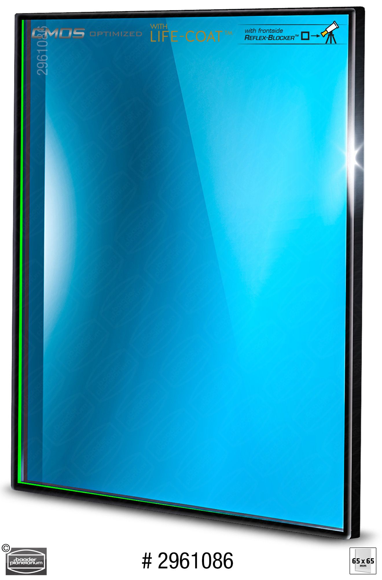 Baader Schmalband H-beta 5.5nm 65x65mm