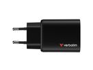 Verbatim GaN 3 Port Charger 65W Black