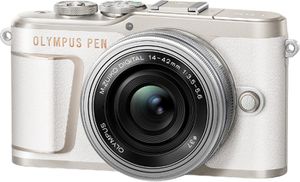 Olympus E-PL10 Pancake Zoom Kit wht/slv