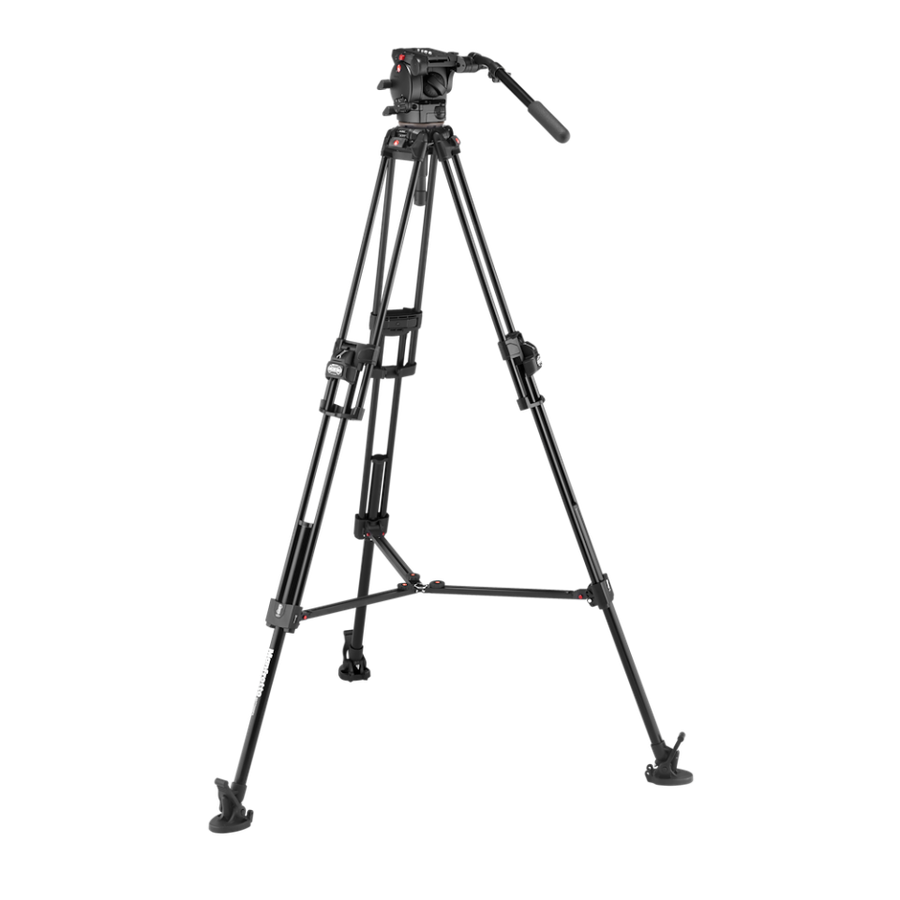 Manfrotto 526 Head w/645 Fast Twin Alu