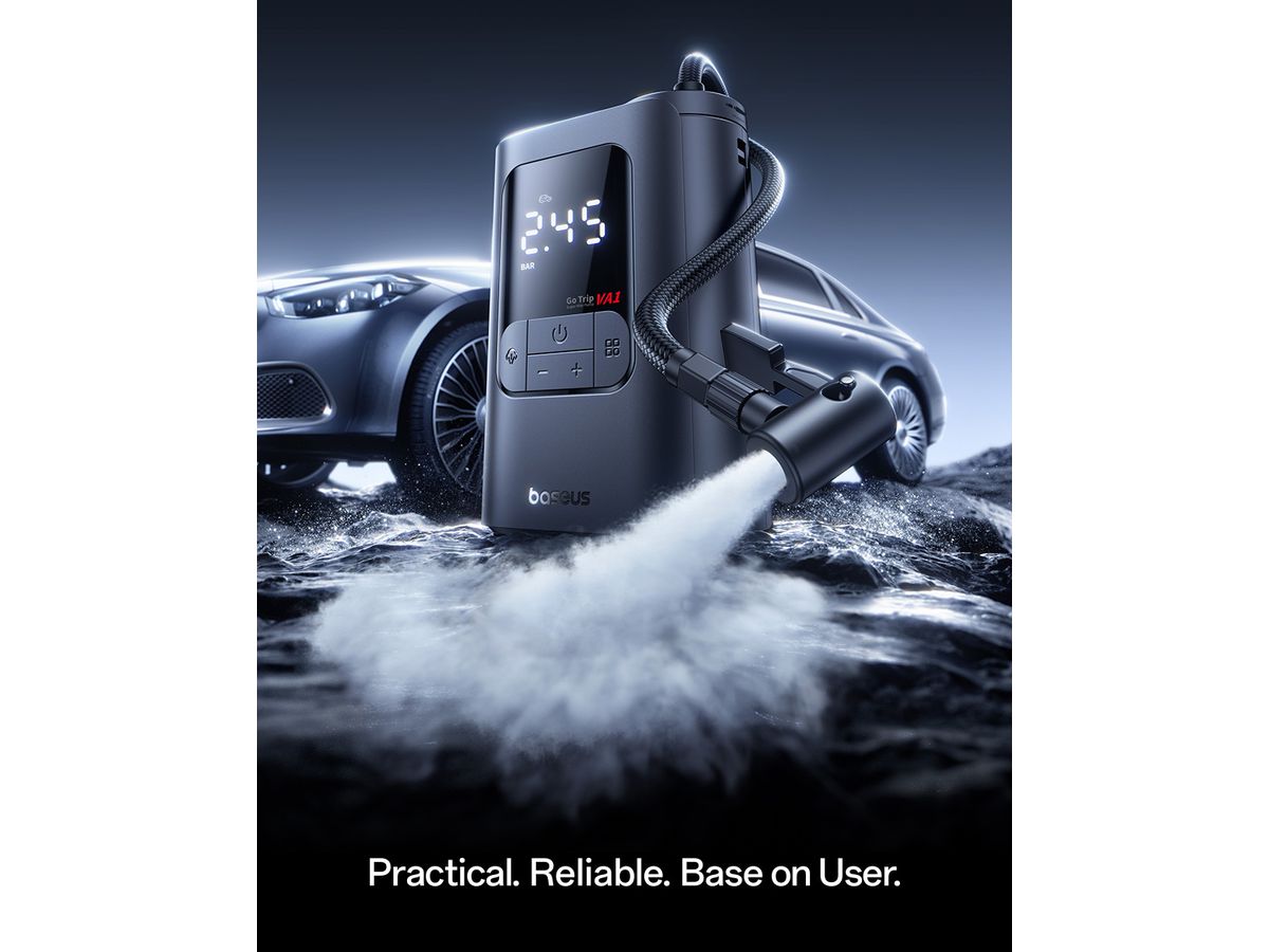 Baseus GoTrip VA1Pro Mini Wired Inflator