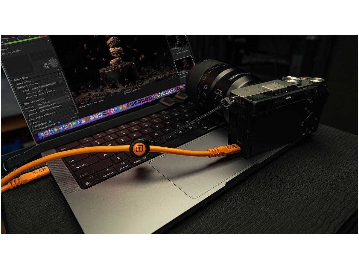 TetherPro Optima 10G USB-C 1.8m Str Org