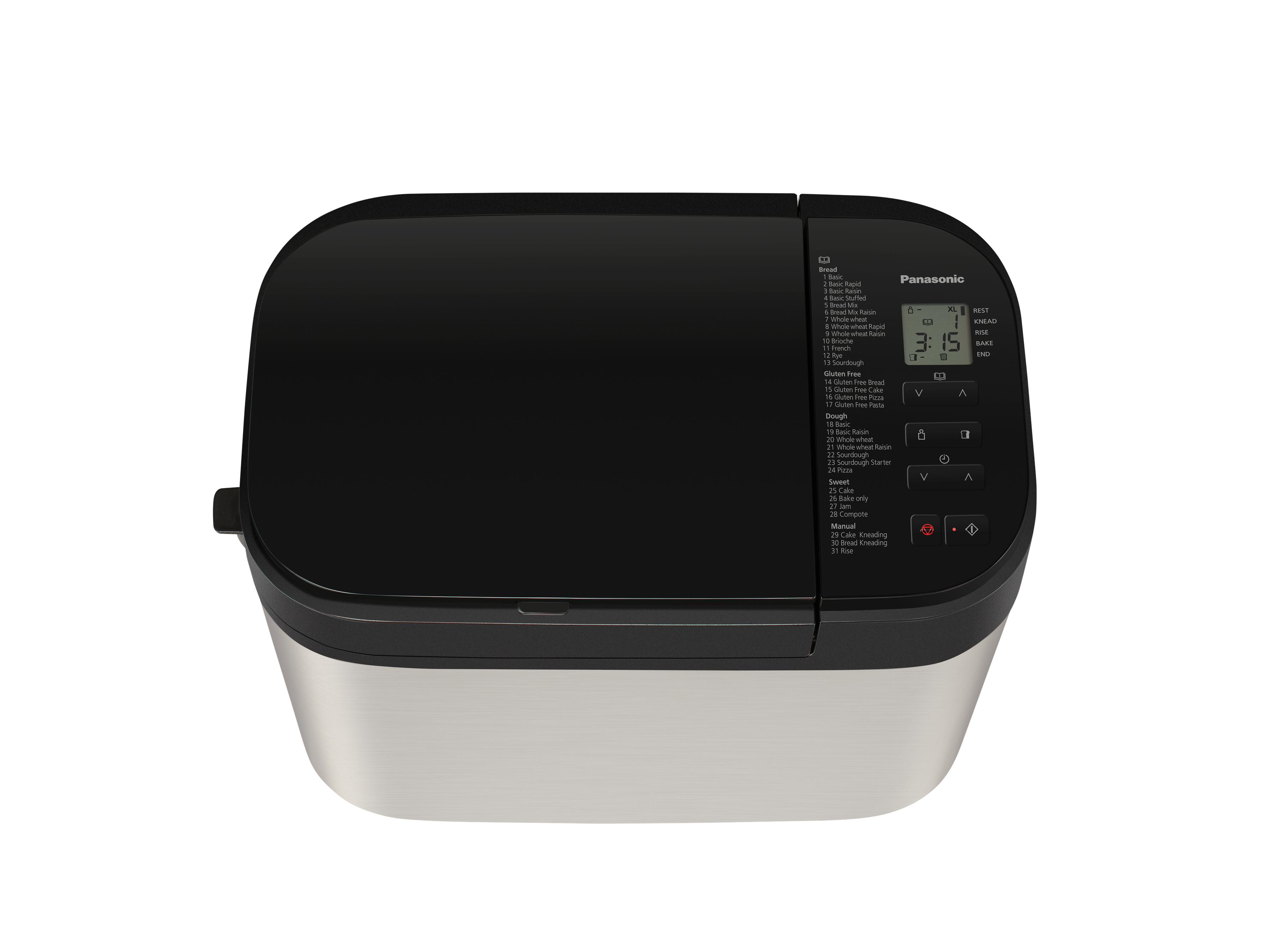 Panasonic Brotbackmaschine YR2550 Black