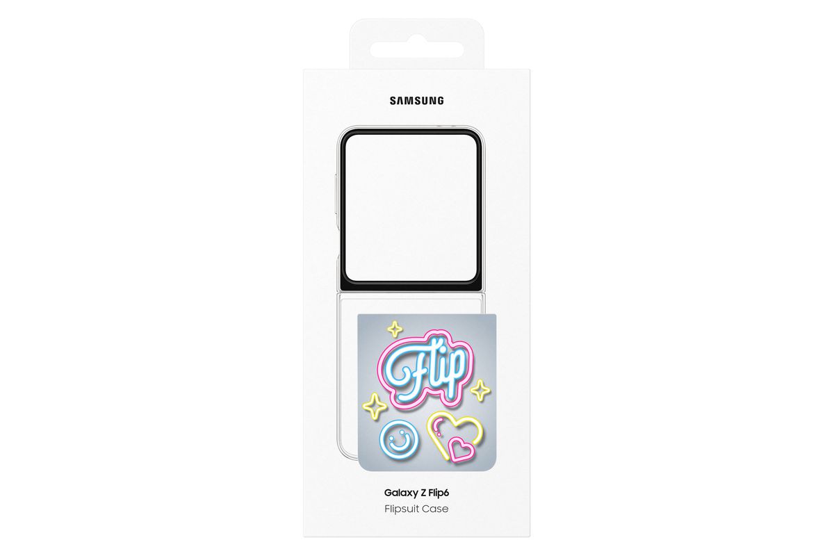 Samsung Flip 6 Flipsuit Case Transparent