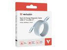 Verbatim Magnetic Cable USB-C 100W Blue