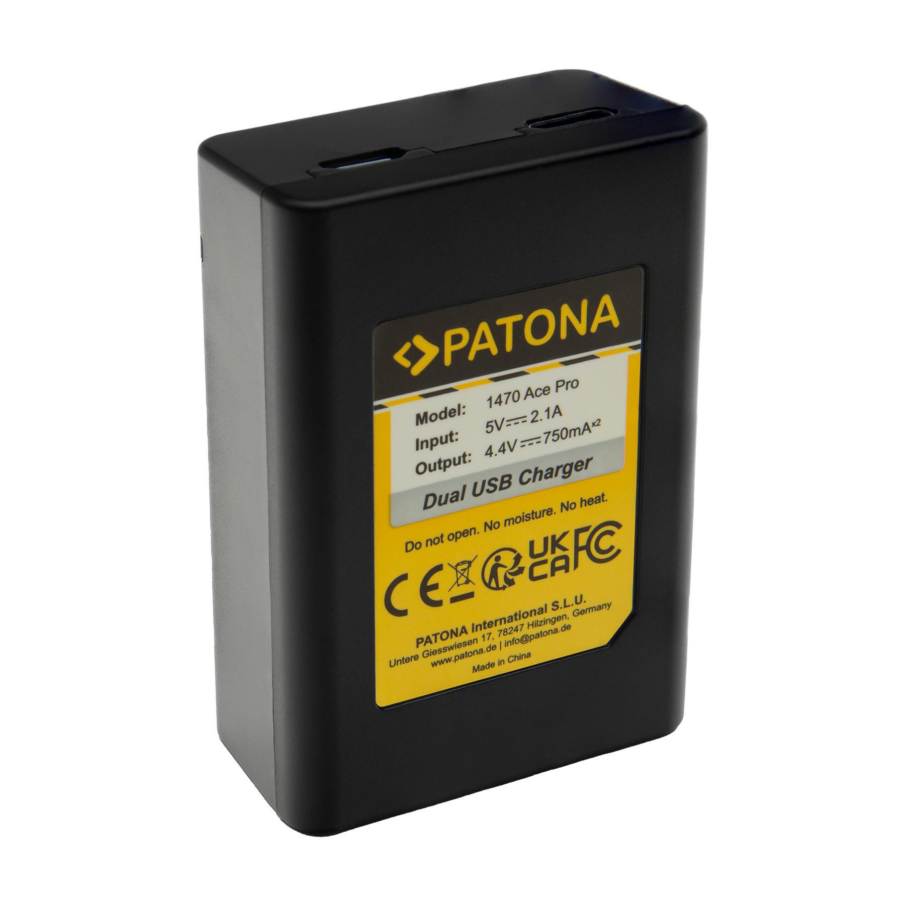 Patona Ladeg. Dual Insta360 Ace Pro TypC