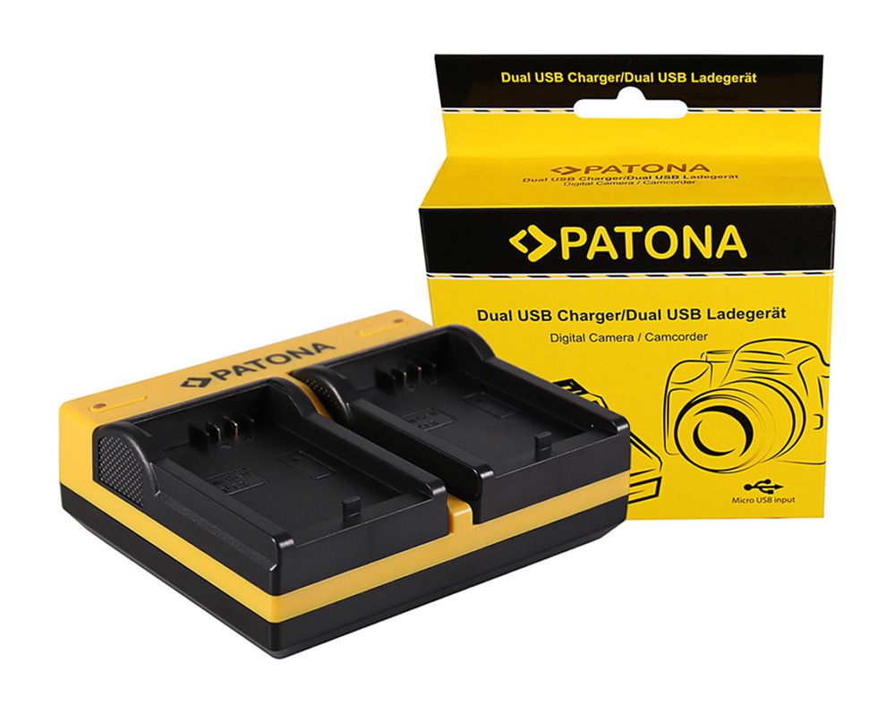 Patona Dual Ladeg. USB Canon LP-E5