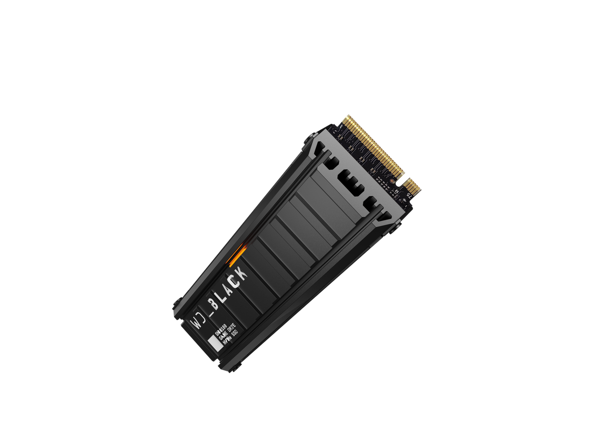 WD BLACK SN8100 SSD 2TB Heatsink