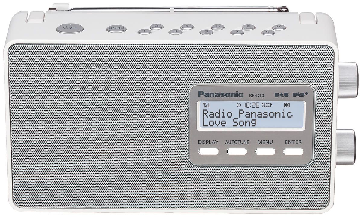 Panasonic DAB+ Radio Bluetooth D30 white