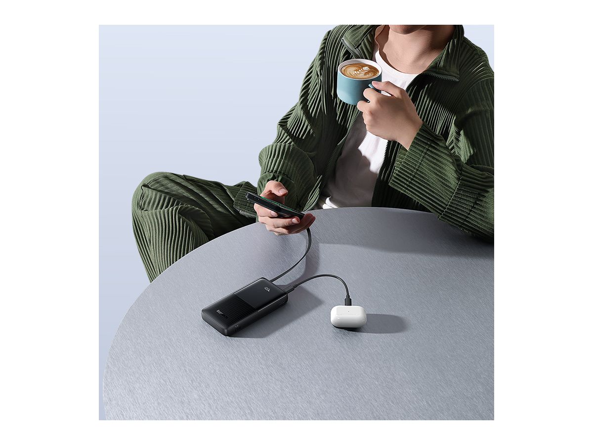 Baseus Bipow 2 Powerbank 10000 mAh Black