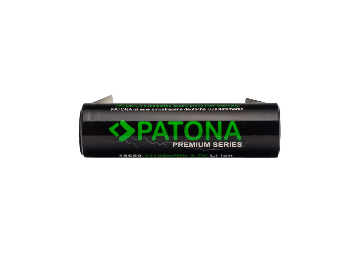 Patona Premium Akku 18650 Nickelband