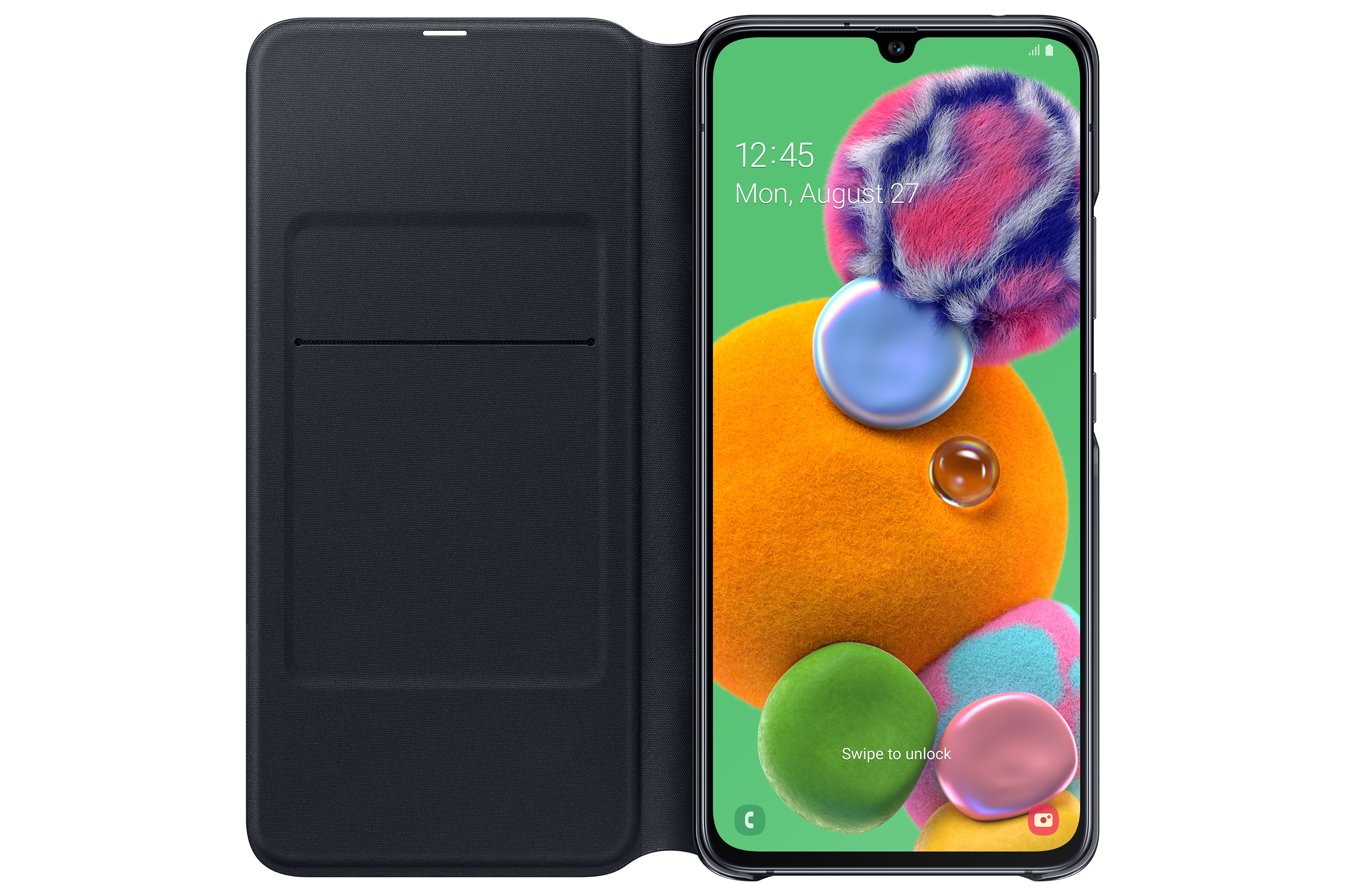 Samsung Galaxy A90 5G Wallet Cover black