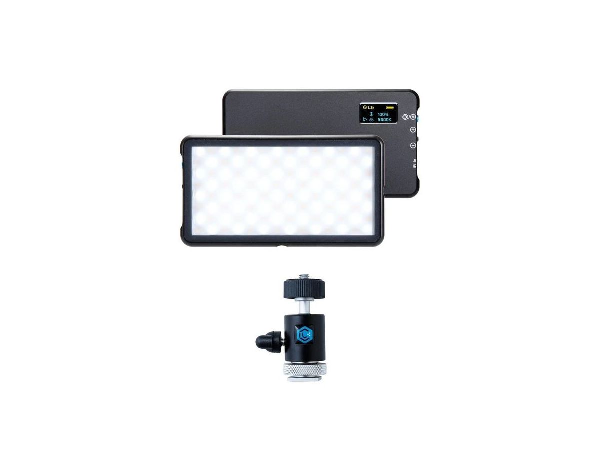 Lume Cube Panel GO + Ballhead DSLR-Mount