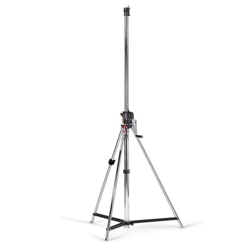 Manfrotto Wind Up Stand Steel 2 S. Silv