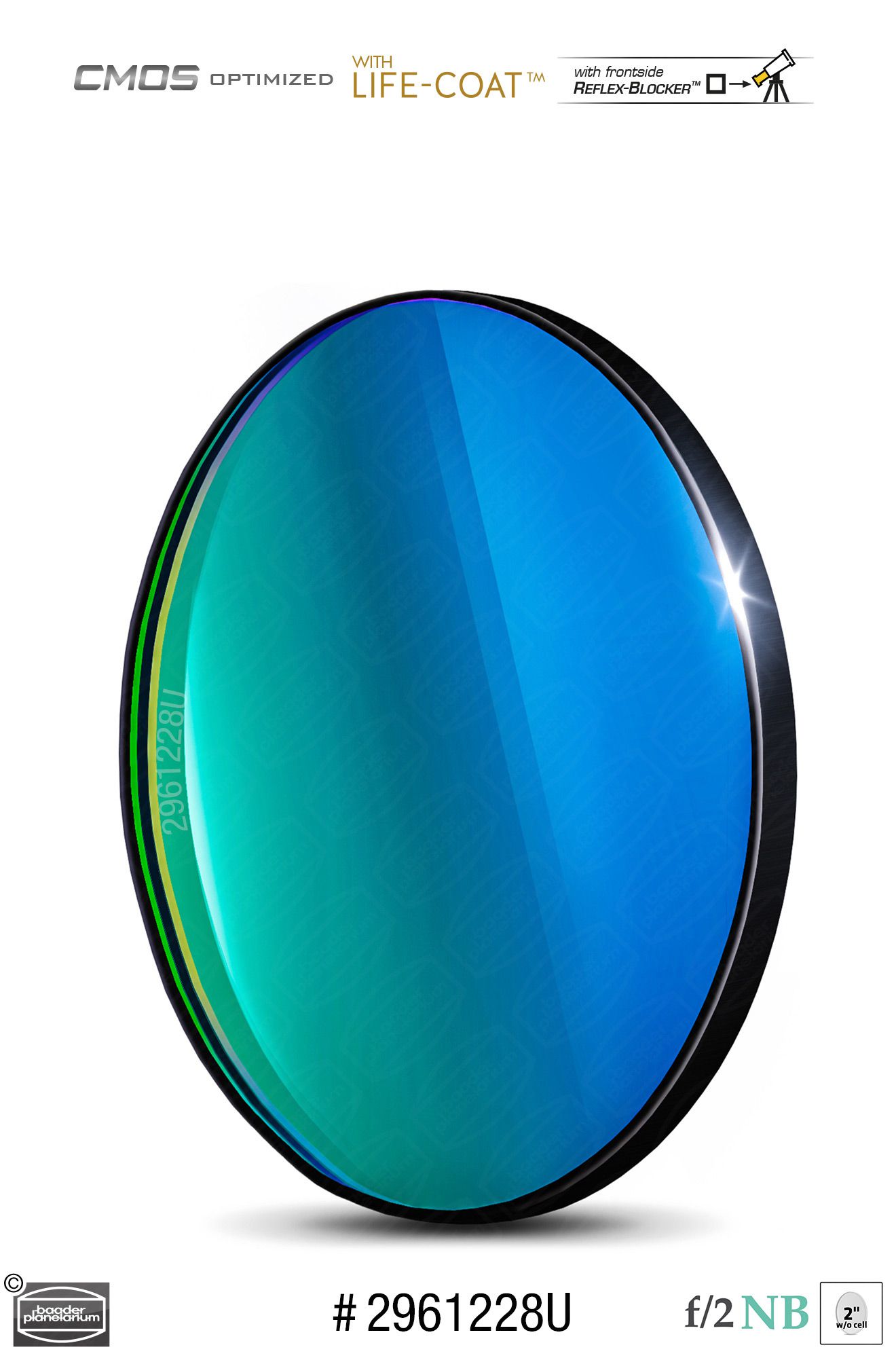 Baader Schmalband OIII 6.5nm 2" f/2