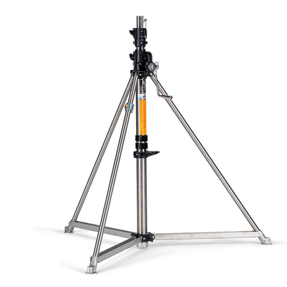 Manfrotto Super Wind Up Stand Steel Sil