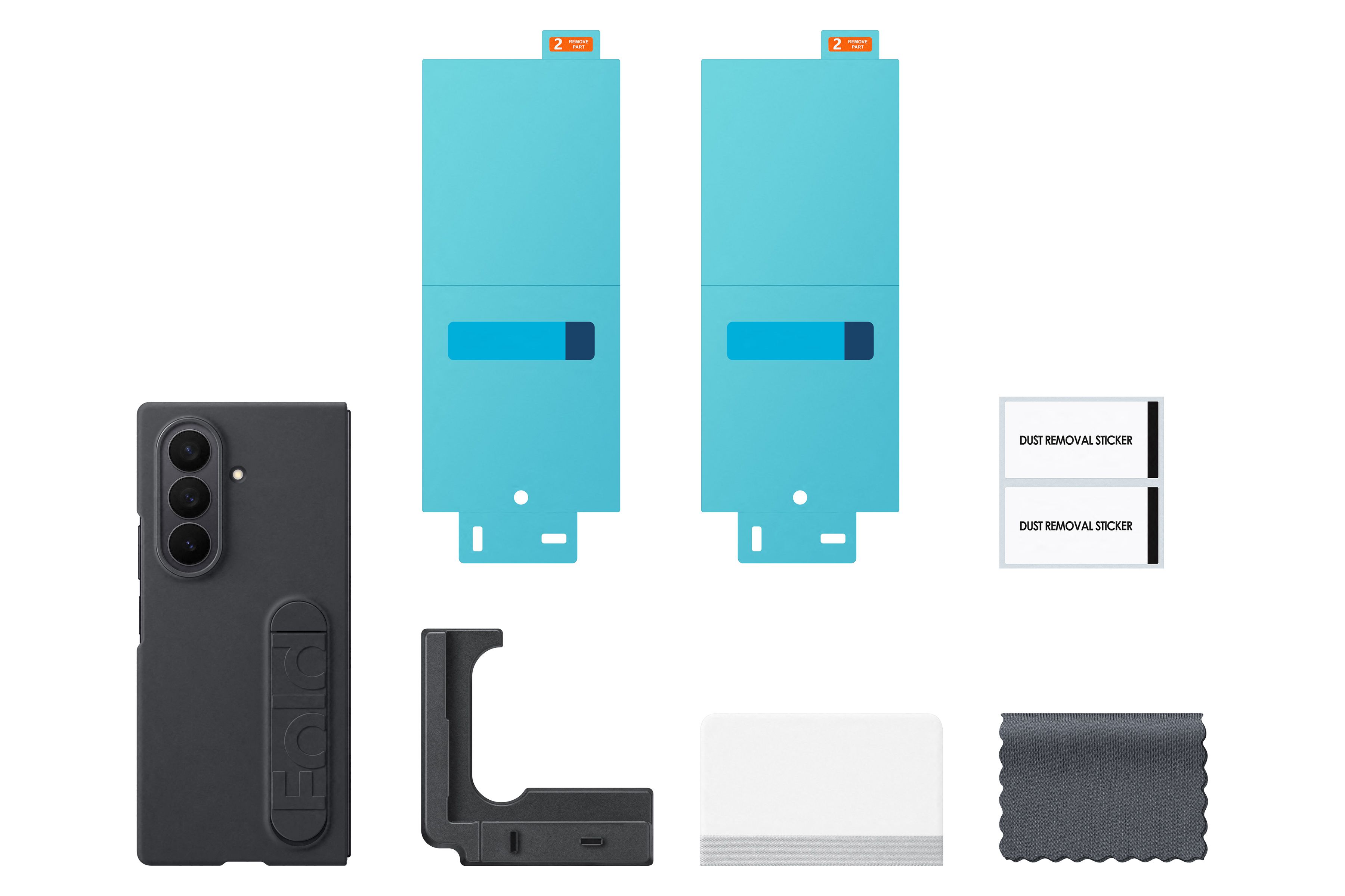 Samsung Fold 7 Silicone Case Black