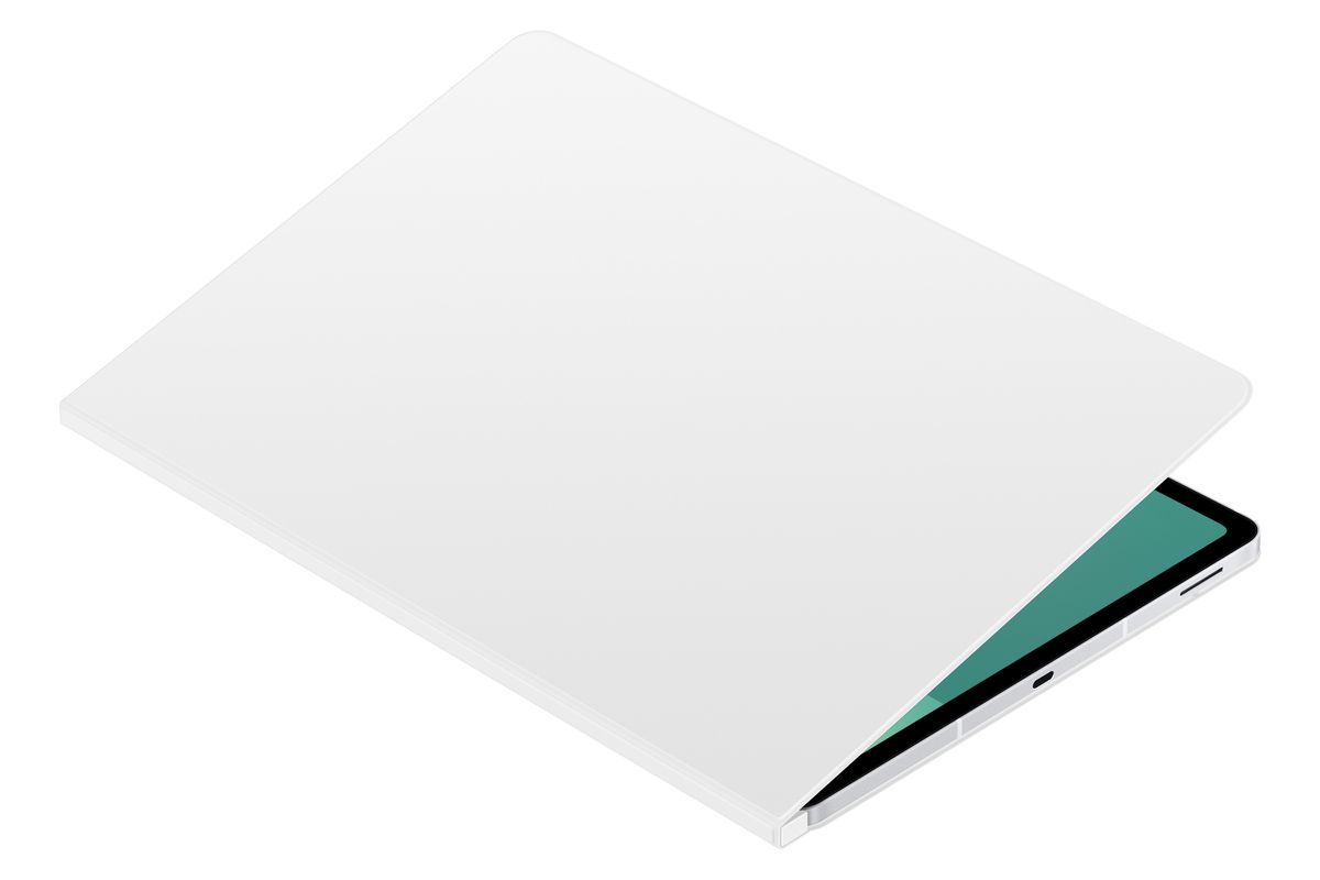 Samsung Tab S10FE+ Book Cover White